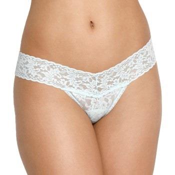 Hanky Panky Trosor 3P Low Rise Thong Isblå nylon One Size Dam