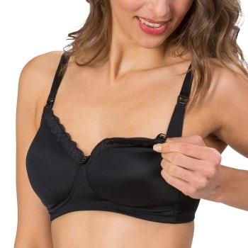 Trofe Nellie Nursing Bra BH Svart polyamid E 85 Dam