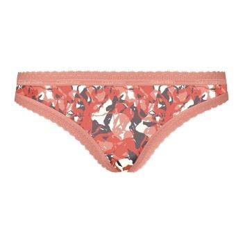 Calvin Klein Trosor Bottoms Up Refresh Thong Orange mönstrad polyamid ...