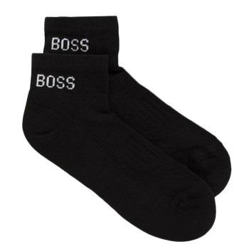 BOSS Strumpor 2P Casual Sport Sneaker Socks Svart Strl 39/42 Herr