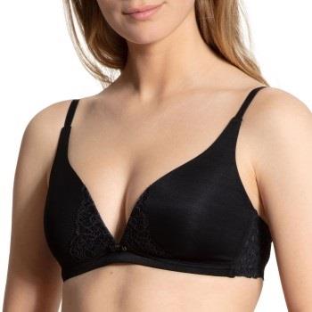 Calida BH Sensual Secrets Soft Triangle Bra Svart A 80 Dam