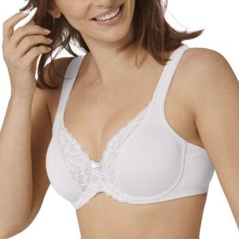 Triumph BH Modern Lace Cotton Underwire Bra Vit B 85 Dam