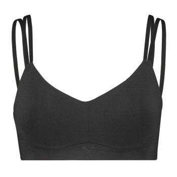 Puma BH Medium Support Active Bra Svart A/B 80 Dam