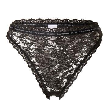 Calvin Klein Trosor CK One Lace Brazilian High Waist Svart nylon Large...