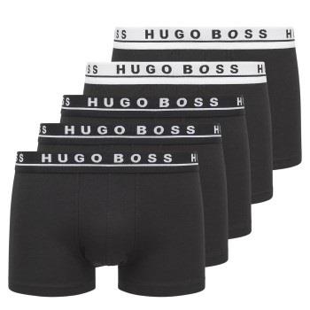 BOSS Kalsonger 5P Cotton Boxer Trunks Svart bomull Medium Herr