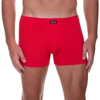 Bruno Banani Kalsonger Check Line 2.0 Shorts Röd polyamid Medium Herr