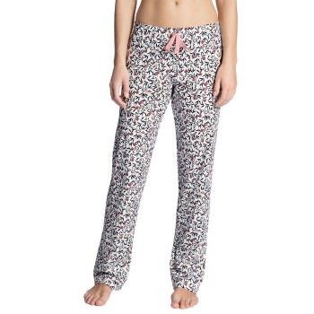 Calida Favourites Dreams Pants Vit Mönstrad bomull Large Dam