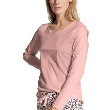 Calida Favourites Dreams Shirt Long Sleeve Rosa bomull Medium Dam