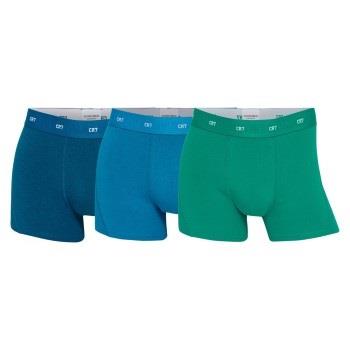 CR7 Cristiano Ronaldo Kalsonger 3P Bamboo Trunks Blå Medium Herr