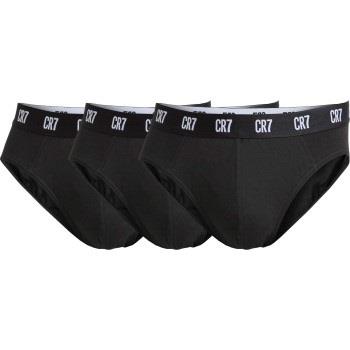 CR7 Cristiano Ronaldo Kalsonger 3P Basic Brief Svart bomull X-Large He...