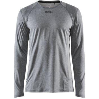 Craft Essence LS Tee Men Grå polyester X-Large Herr