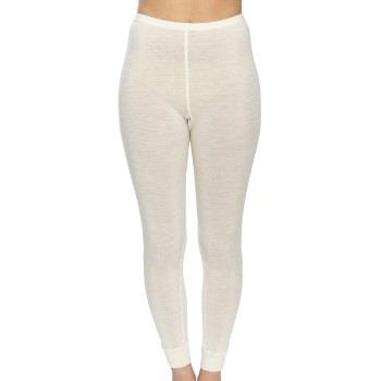 Damella Wool Leggings Elfenben ull Medium Dam