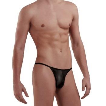 Doreanse Kalsonger Men G-string Helsvart polyester Medium Herr