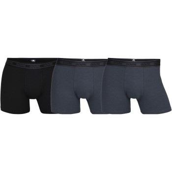 Dovre Kalsonger 3P Bamboo Boxer Tights Svart/Grå Medium Herr