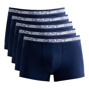 Gant Kalsonger 5P Basic Trunks Marin bomull Small Herr