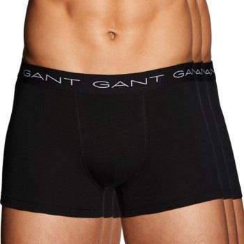 Gant Kalsonger 3P Essential Basic CS Trunks Svart bomull Small Herr