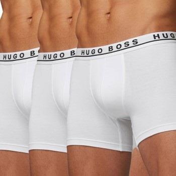 BOSS Kalsonger 3P Cotton Stretch Boxer Brief Long Vit bomull Small Her...