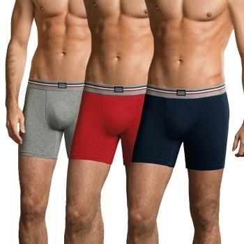 Jockey Kalsonger 3P Cotton Stretch Boxer Trunk Blandad Färg bomull Sma...