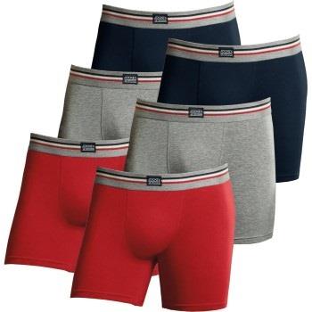 Jockey Kalsonger 6P Cotton Stretch Boxer Trunk Blandad Färg bomull X-L...