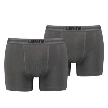 Levis Kalsonger 2P Tencel Boxer Brief Mörkgrå lyocell Medium Herr