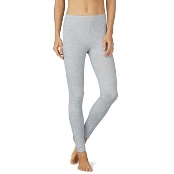 Mey Cotton Pure Leggings Gråmelerad bomull 40 Dam