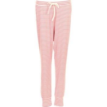 Missya Softness Modal Pant Rosa/Vit modal X-Large Dam