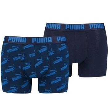 Puma Kalsonger 2P Everyday Aop Boxer Blå bomull X-Large Herr