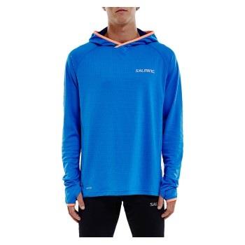 Salming Lightweight Hood Men Blå polyester Large Herr