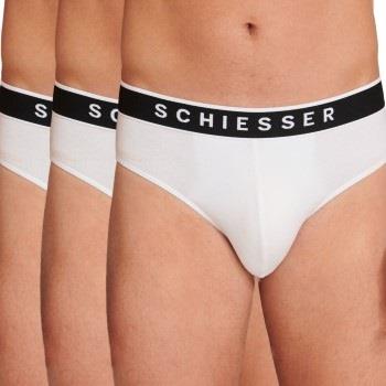 Schiesser Kalsonger 3P 95-5 Organic Cotton Rio Brief Vit bomull Small ...