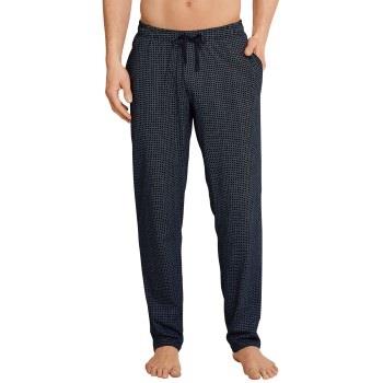 Schiesser Mix and Relax Jersey Lounge Pants Blå Mönstrad bomull Medium...