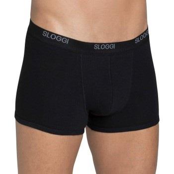 Sloggi Kalsonger For Men Basic Shorts Svart bomull Large Herr