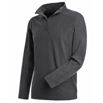 Stedman Active Fleece Half-Zip For Men Grå polyester X-Large Herr