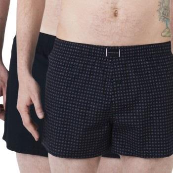 Tommy Hilfiger Kalsonger 2P Organic Cotton Woven Boxer Marin ekologisk...