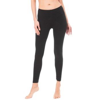 Trofe Bamboo Leggings Långkalsonger Svart Small Dam