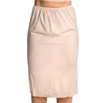 Trofe Slip Skirt Long Beige Large Dam