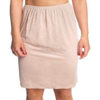 Trofe Slip Skirt Short Beige XX-Large Dam