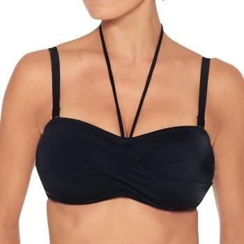 Wiki Basic Bandeau Bikini Top Svart E 90 Dam