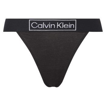 Calvin Klein Trosor Reimagined Heritage High Leg Thong Svart Small Dam