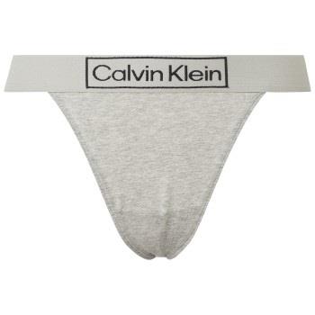 Calvin Klein Trosor Reimagined Heritage High Leg Thong Grå Small Dam