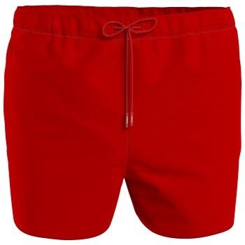 Tommy Hilfiger Badbyxor Solid Swimshorts Röd Small Herr