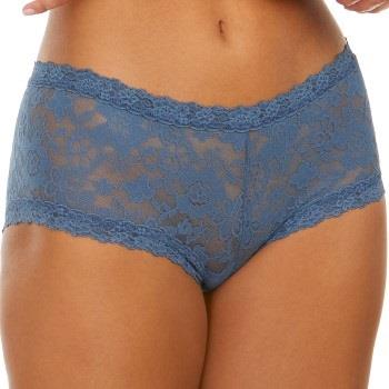 Hanky Panky Trosor Daily Lace Boyshort Mörkblå nylon Small Dam