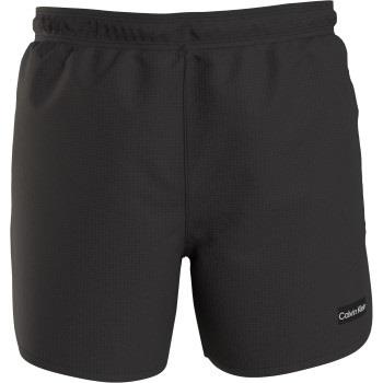 Calvin Klein Badbyxor Cool Iconic Texture Swimshorts Svart X-Large Her...