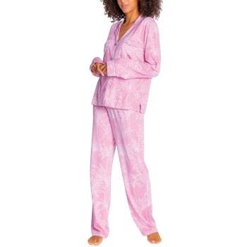 PJ Salvage Playful Prints Pyjama Rosa X-Small Dam