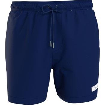 Calvin Klein Badbyxor Core Solids Drawstring Swim Shorts Marin polyest...