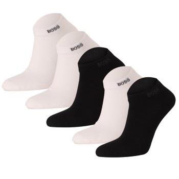 BOSS Strumpor 5P Cotton Blend Ankle Socks Svart/Vit Strl 39/42 Herr