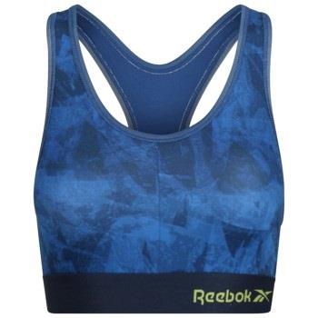 Reebok BH Gail Sports Crop Top Blå polyester Medium Dam