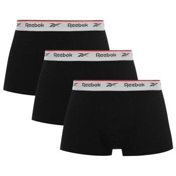 Reebok Kalsonger 3P Ovett Trunk Svart bomull Medium Herr