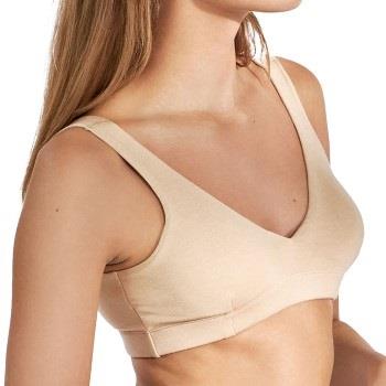 Bread and Boxers Padded Soft Bra BH Beige modal Medium Dam