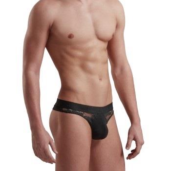 Doreanse Kalsonger Men Sexy Lace Thong Svart Small Herr