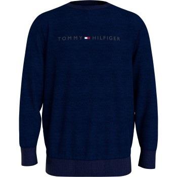 Tommy Hilfiger Icon Logo Relaxed Fit Sweatshirt Mörkblå Medium Herr